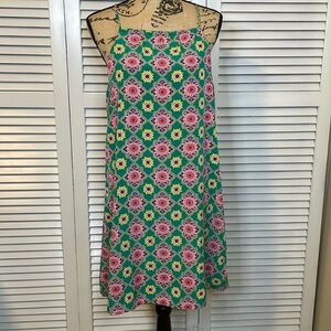NWT Paper Crane Geometric Print Dress